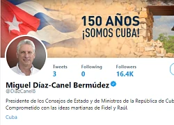 Chủ tịch Cuba "khai trương" trang Twitter cá nhân