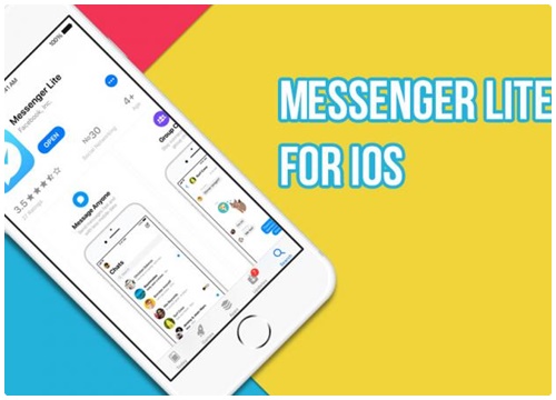 Facebook tiếp tục thử nghiệm phiên bản Messenger Lite trên iOS