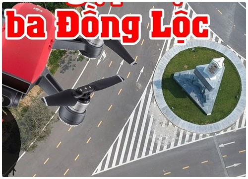 Flycam cảnh đẹp di tích lịch sử ở Ngã Ba Đồng Lộc, Hà Tĩnh