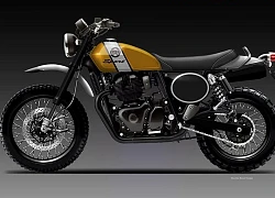 Hình ảnh dự kiến của Royal Enfield Scrambler 650 Sport và Classic