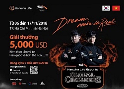 Mở đăng ký giải đấu Hanwha Life Esports Global Challenge, cơ hội nhận được 5000 USD kèm chuyến du lịch Hàn Quốc