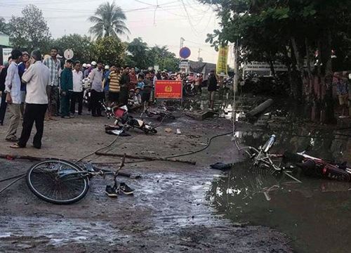 Nguyên nhân ban đầu vụ 6 học sinh bị điện giật là do... sét