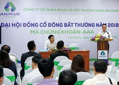 Nhựa và Môi trường Xanh An Phát (AAA) sẽ huy động 400 tỷ đồng trái phiếu kèm chứng quyền