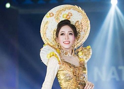 Phương Nga toả sáng khi trình diễn quốc phục tại Miss Grand 2018