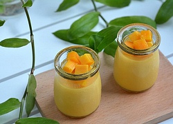 Pudding xoài - món tráng miệng ngon bổ cả nhà đều yêu