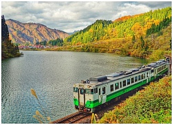 Tadami Line: Chuyến tàu hỏa &quot;nhỏ xinh&quot; nhất Nhật Bản, đi qua 4 mùa là 4 khung trời khác nhau