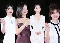 Thảm đỏ 2018 Apan Star Awards: Lee Joo Yeon gặp sự cố với váy, Kim Yoo Jung - Shin Hye Sun và IU xinh như hoa