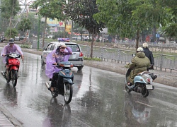 Trung Bộ mưa lớn, Bắc Bộ tăng nhiệt