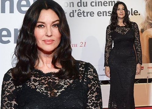 'Tượng đài nhan sắc' Monica Bellucci khoe dáng tạc tượng ở tuổi 53