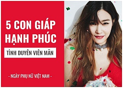 5 con giáp tình ái viên mãn nhất ngày 20/10 Phụ nữ Việt Nam