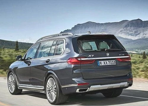 BMW X7 chính thức lộ diện: Sang trọng và đẳng cấp