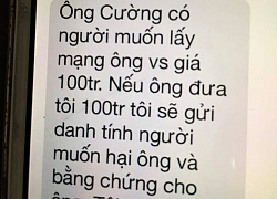 Chánh Văn phòng Đoàn ĐBQH tỉnh Quảng Trị bị nhắn tin đe dọa tống tiền