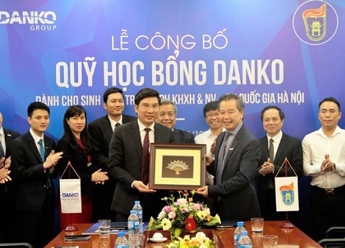 Công bố Quỹ học bổng Danko trị giá 1 tỷ đồng