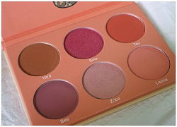 Cùng nghía qua bảng phấn má 6 ô cực đẹp: Juvia's Place The Saharan Blush Palette Volume II.