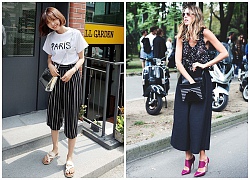 Quy tắc biến hóa như thế nào khi kết hợp với quần Culottes?