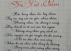 Thầy nào trò nấy, học sinh của 18 cô giáo viết đẹp gây sốt hôm qua cũng có nét chữ không máy in nào sánh bằng