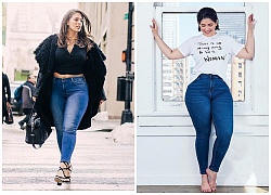 Chọn quần jeans giấu nhược điểm cho nàng mập