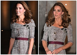 Công nương Kate Middleton khoe vai trần gợi cảm với set đồ gần trăm triệu đồng