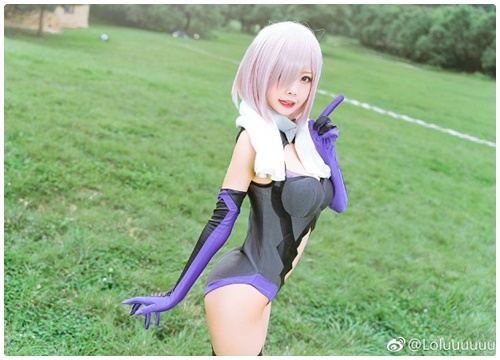 Coslay Mashu Kyrielight cực xinh trong Fate/Grand Order