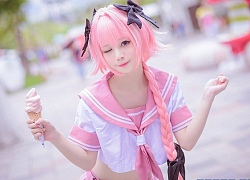 Giải trí cuối tuần với Cosplay cô nàng Astolfo siêu dễ thương