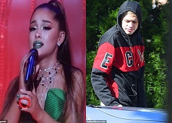 Hậu chia tay, Ariana Grande tuyên bố ngừng dùng mạng xã hội, Pete Davidson xuất hiện buồn bã