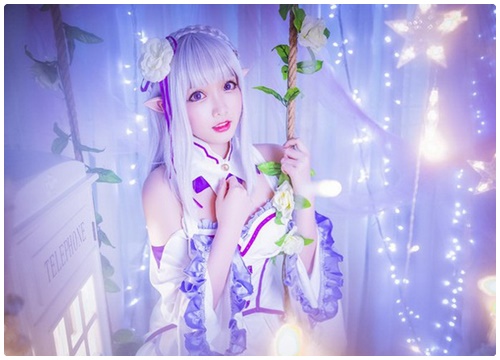 Mê mẩn với bộ ảnh Cosplay Emilia trong Re:Zero cực kỳ đẹp mắt