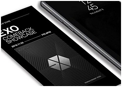 Rò rỉ ảnh Galaxy Note 9 phiên bản EXO đặc biệt kèm vé mời concert comeback khiến fan thót tim