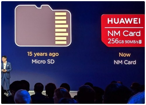 Thẻ Huawei NM là gì? Nano Memory khác gì microSD?