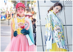 Thiên Nga bất ngờ được xuất hiện trên Instagram của Vogue sau khi tham dự Seoul Fashion Week 2018