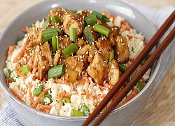 Cơm rang gà teriyaki ngon miệng hấp dẫn cho ngày cuối tuần