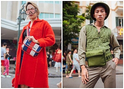 Họa tiết kẻ, gam màu sặc sỡ chiếm sóng "The Best Street Style" ngày thứ 2