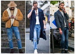 Hướng dẫn phối giày nam với quần jeans tuyệt đẹp