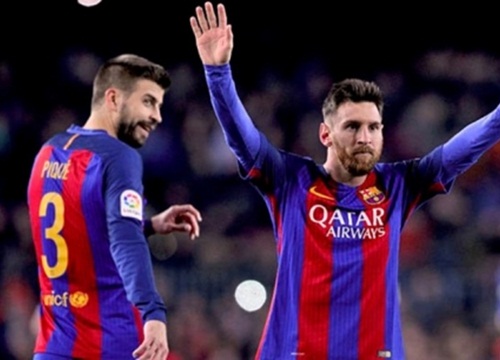 Pique: "Messi bị chấn thương cũng không ảnh hưởng đến Barcelona"