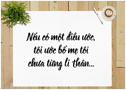 Tôi ước gì bố mẹ không li thân