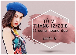 Tử vi tháng 12/2018 của 12 cung hoàng đạo (phần 1)