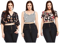 Bí quyết mặc croptop chuẩn nhất cho nàng mũm mĩm