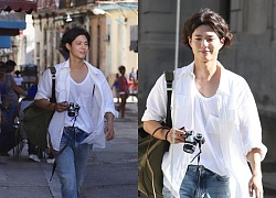 'Boyfriend' tập 1 và tập cuối: Park Bo Gum tung tăng 'chụp choẹt' và định mệnh gặp Song Hye Kyo ở Cuba