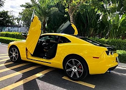 Chevrolet Camaro độ cánh cắt kéo hệt siêu xe Lamborghini gây sốt trên mạng xã hội