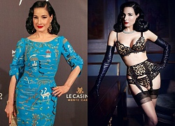 'Biểu tượng gợi cảm' Dita Von Teese trẻ đẹp ngỡ ngàng ở tuổi U50