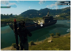 Just Cause 4 tiếp tục chứng tỏ độ lầy khi bổ sung đầu tượng khổng lồ Aztec vào hòm Supply Drop