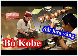 Lần đầu ăn bò Kobe mắc nhất thế giới và bị sốc