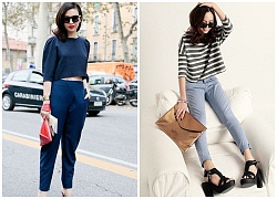 Mách bạn gái cách mặc áo crop top không lộ bụng bự