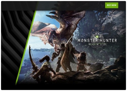 Nvidia sẽ tặng miễn phí Monster Hunter: World cho người mua card màn hình 10x series