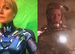 Pepper Potts - Bạn gái Tony Stark vận giáp Iron Man trong ảnh hậu trường 'Avengers 4'