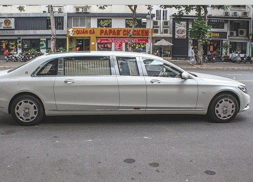 Siêu phẩm Mercedes-Maybach Pullman thứ 2 về Việt Nam, độ chịu chơi giới nhà giàu Việt càng tăng