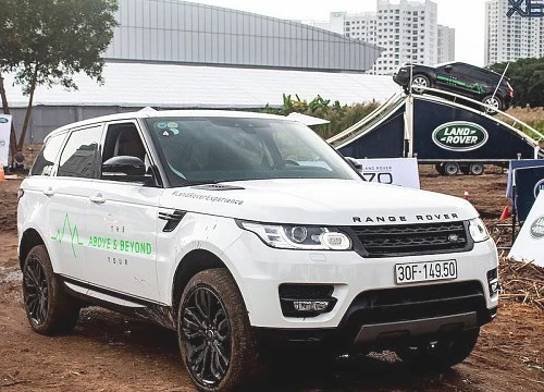 "Thót tim" với màn thử xe địa hình của Land Rover tại VMS 2018