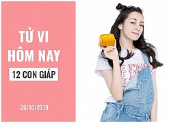 Tử vi hôm nay (26/10/2018) của 12 con giáp: Tuổi Ngọ trách nhiệm, tuổi Mùi cải thiện giao tiếp