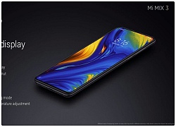 Xiaomi trình làng Mi MIX 3 toàn màn hình thực sự, camera selfie siêu ảo diệu