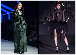 Bế mạc VIFW: BB Trần hóa thành nàng 'quạ đen', catwalk không thua mẫu chuyên nghiệp