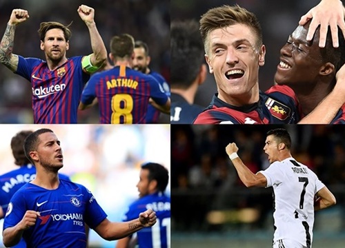 Cuộc đua "Chiếc giày Vàng" châu Âu 18/19: Ronaldo bứt phá ngoạn mục